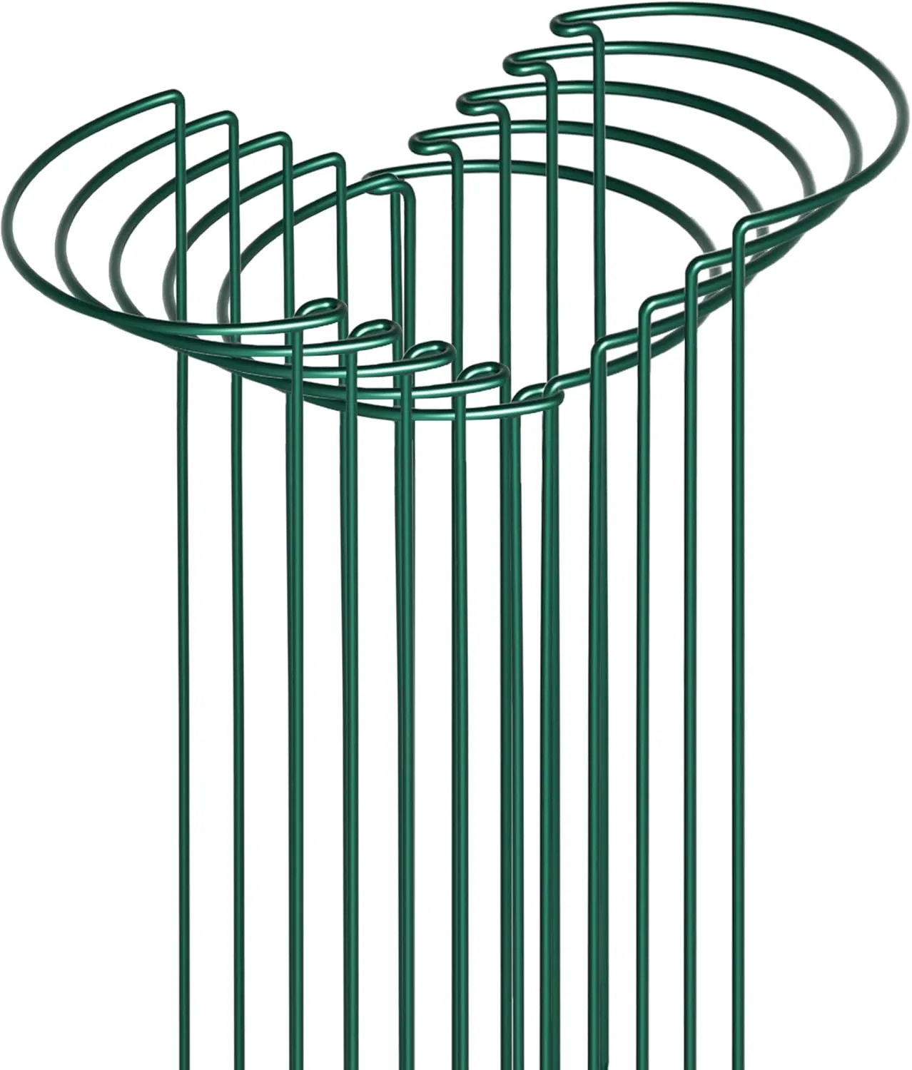 10 Pack Peony Cages and Supports, 14" (W) x 32"(H) Plant Support, Heavy-Duty Metal Plant Support Stakes, Plant Stakes for Outdoor & Indoor Plants, Perfect for Flowers and Vegetable
