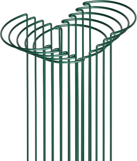 10 Pack Peony Cages and Supports, 14" (W) x 32"(H) Plant Support, Heavy-Duty Metal Plant Support Stakes, Plant Stakes for Outdoor & Indoor Plants, Perfect for Flowers and Vegetable