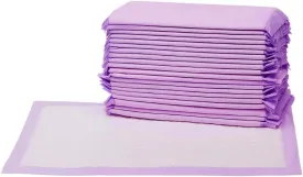 Amazon Basics Cat Litter Pee Pads, 20 Count, Universal Fit for Litter Box, Odor Control with Fresh Scent, Purple