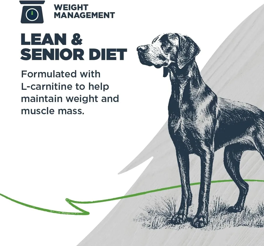 Blackwood Lean/Senior Dry Dog Food, Chicken Meal with Ancient Grains, 10 Pound Bag for Weight Management and Muscle Mass Maintenance
