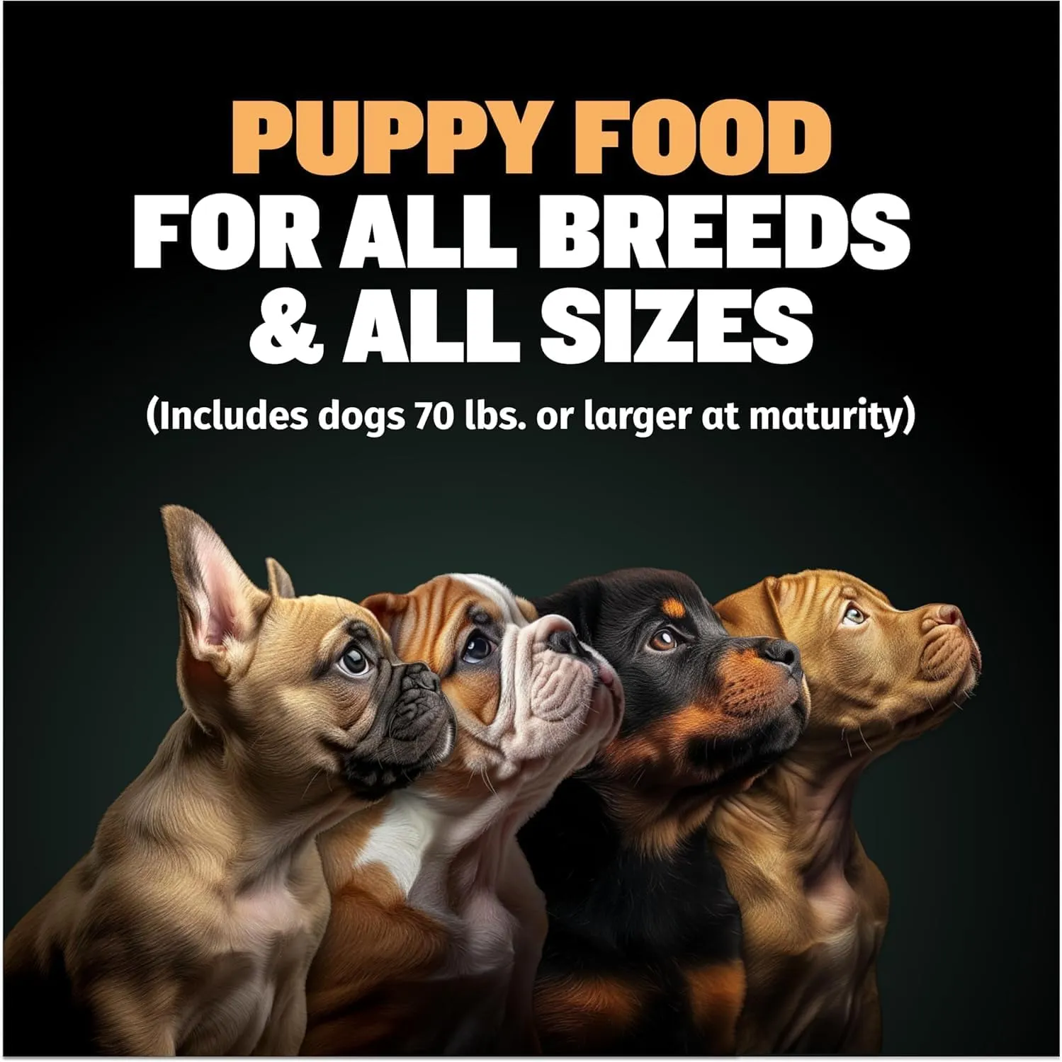 Bully Max Wet Puppy Food - Instant Fresh Dehydrated High Protein Soft Dog Food with Chicken - Healthy Growth for Small & Large Breed Puppies - 4 Dry Dog Food Pounds (Makes 11 lbs. of Wet Food)