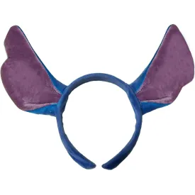 Cute Inspired Big Ear Headband  Soft Plush Blue & Purple Costume Hair Accessory for fan & Adults, Halloween, Cosplay, Dress-Up Parties