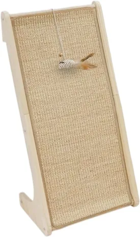 Exquisite L-Shaped Sisal Cat Scratching Board, Artificial Pet Scratching Board, Suitable for Indoor Pets Suitable for Indoor Pets(Triangle)