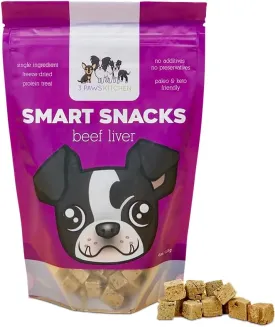 Freeze Dried Beef Liver Treats for Dogs - Healthy, High Protein Dog Snacks - Single Ingredient Liver Treats for Training & Rewards - Made in USA - Premium Freeze Dried Dog Treats