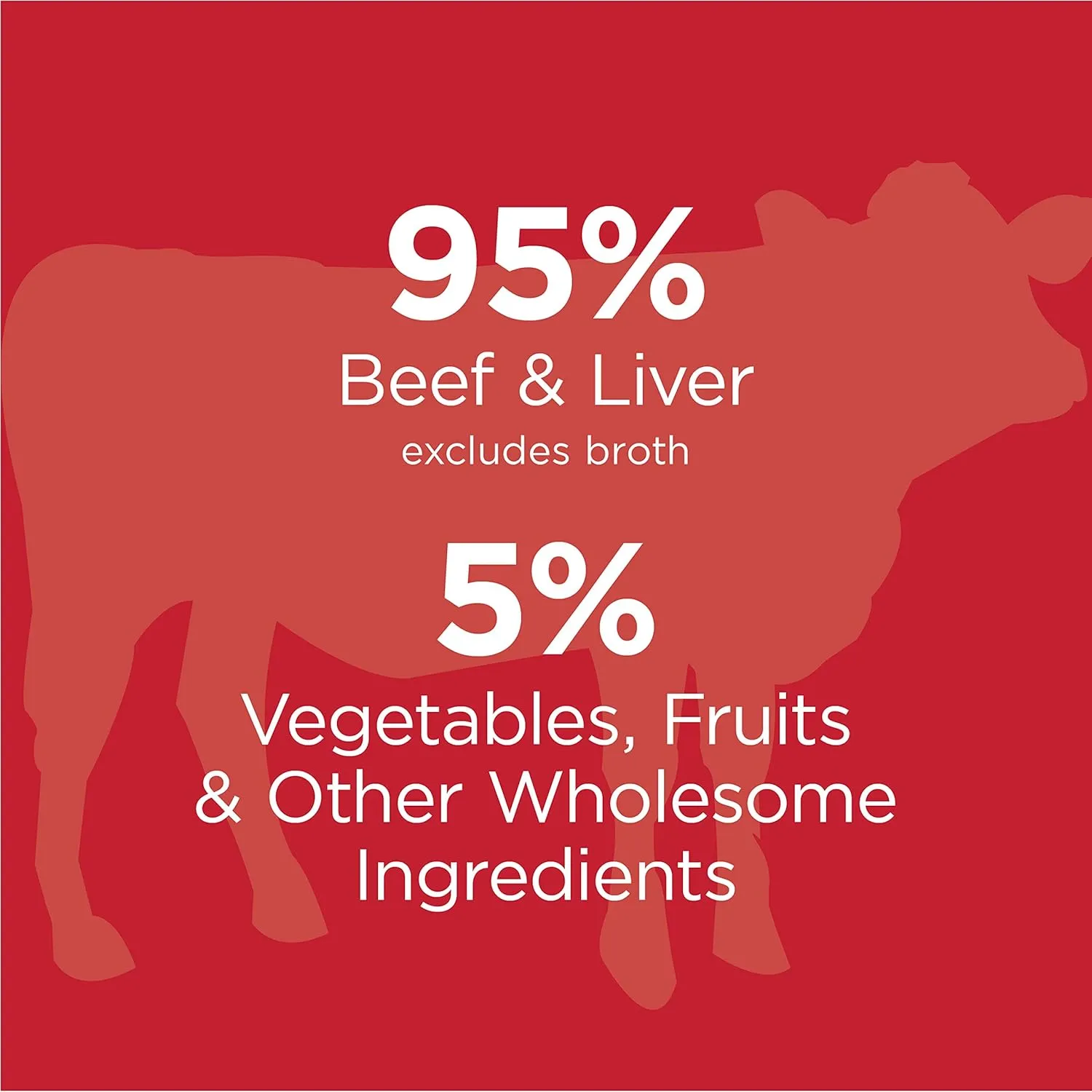 Instinct Original Wet Dog Food, Grain Free Recipe - Real Beef, 13.2 oz. Cans (Pack of 6)