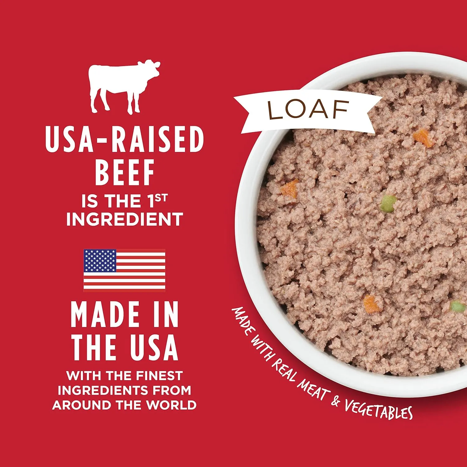 Instinct Original Wet Dog Food, Grain Free Recipe - Real Beef, 13.2 oz. Cans (Pack of 6)