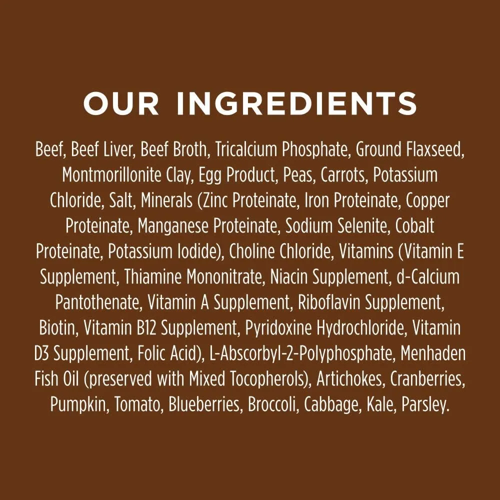 Instinct Original Wet Dog Food, Grain Free Recipe - Real Beef, 13.2 oz. Cans (Pack of 6)
