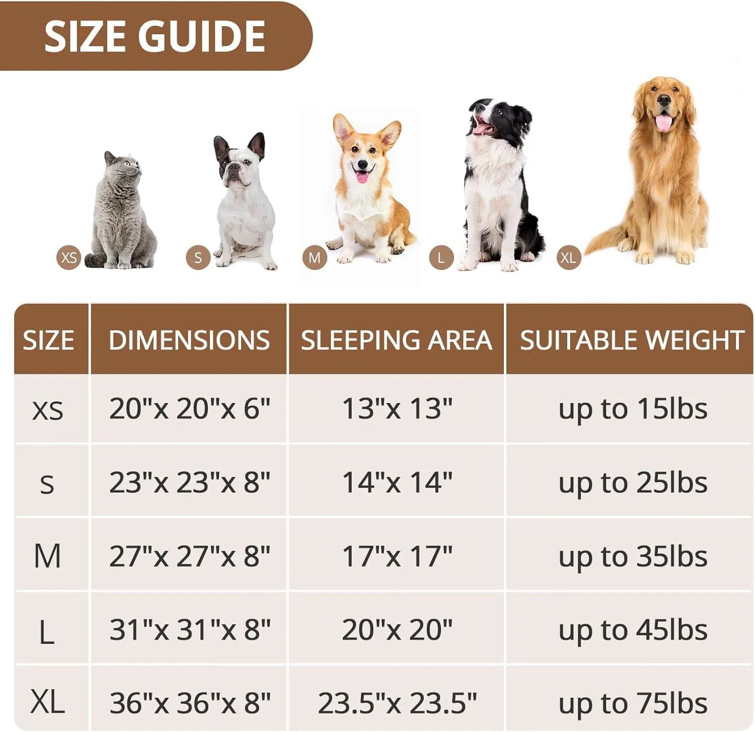 JOLLYVOGUE Large Calming Dog Bed, Anti-Anxiety Donut Cuddler Cat Bed with Anti-Slip Bottom, Fluffy Faux Fur Machine Washable Pet Cushion for Medium Large Dog & Cat, 36"/Smoke Gray