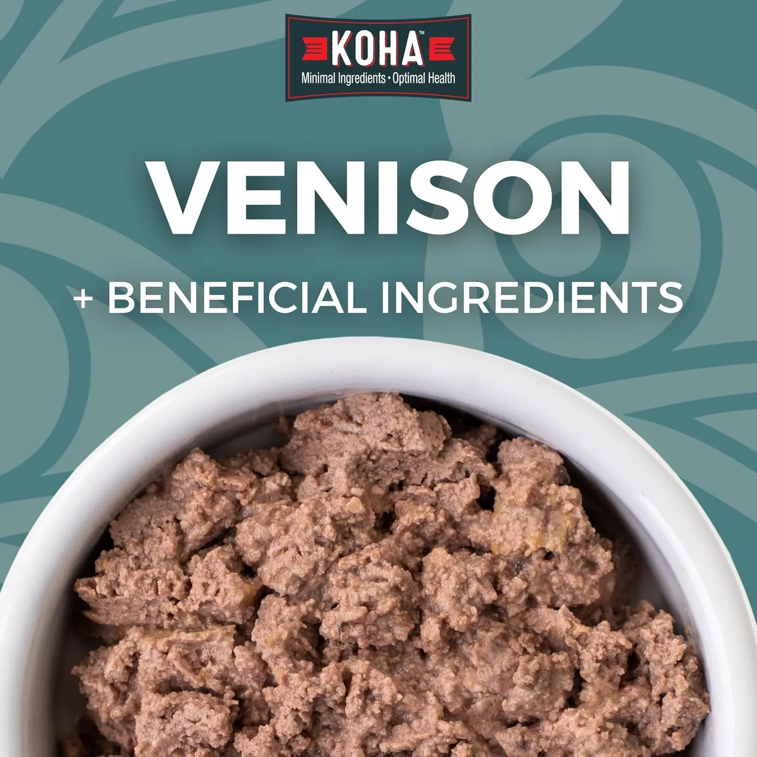 KOHA Limited Ingredient Diet Venison Entre for Dogs - Dog Food Toppers for Picky Eaters - Grain Free Wet Dog Food with No Fillers - Sesnsitive Stomach Venison - 13 oz Pack of 12