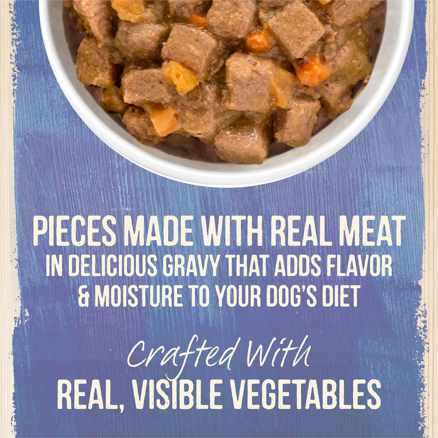 Merrick Grain Free Wet Puppy Food, Premium Soft And Gluten Free Canned Dog Food, Puppy Plate Beef Recipe - (Pack of 12) 12.7 oz. Cans