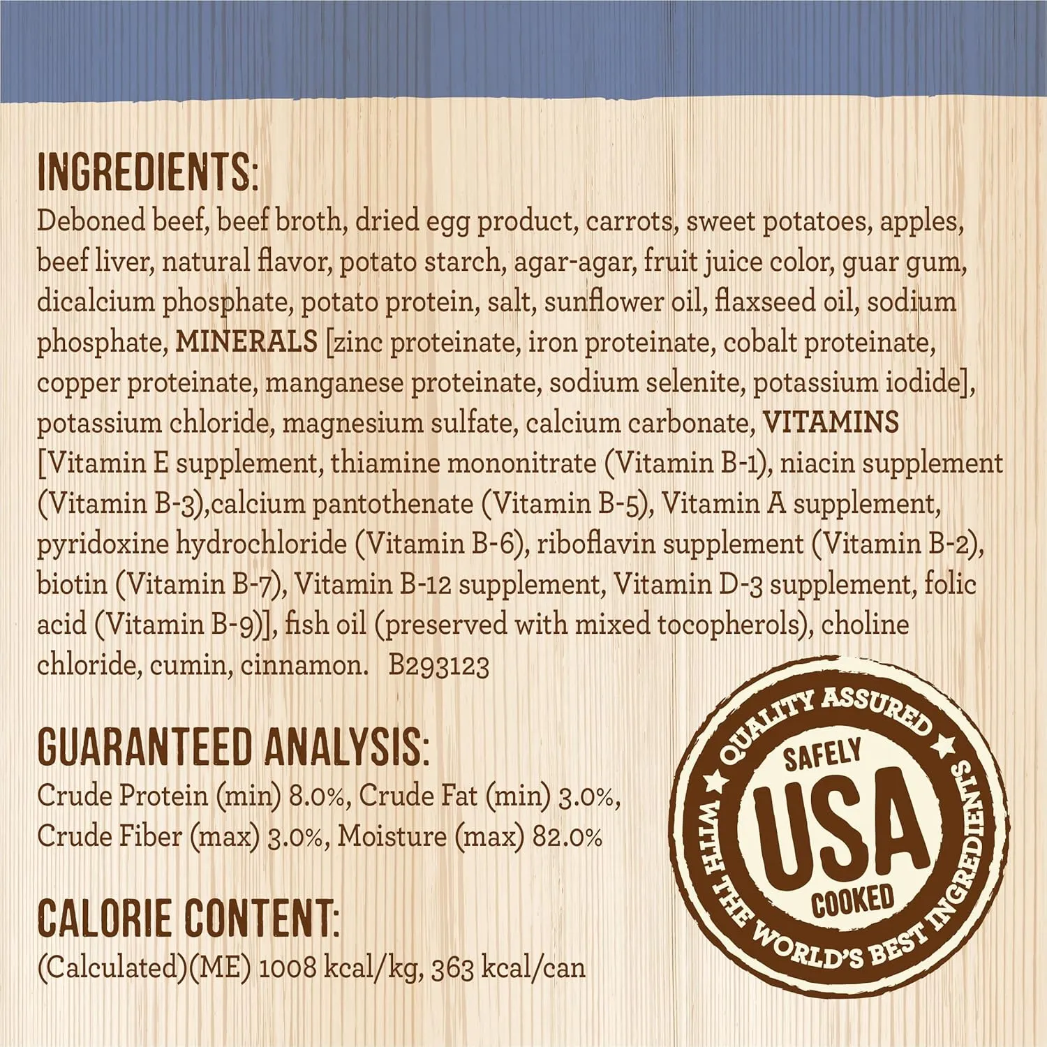 Merrick Grain Free Wet Puppy Food, Premium Soft And Gluten Free Canned Dog Food, Puppy Plate Beef Recipe - (Pack of 12) 12.7 oz. Cans