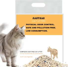 Mix Natural Straw Cat Litter - Odorless, Smart, Dust Free, Lightweight, Flushable, 6.61lb/Pack