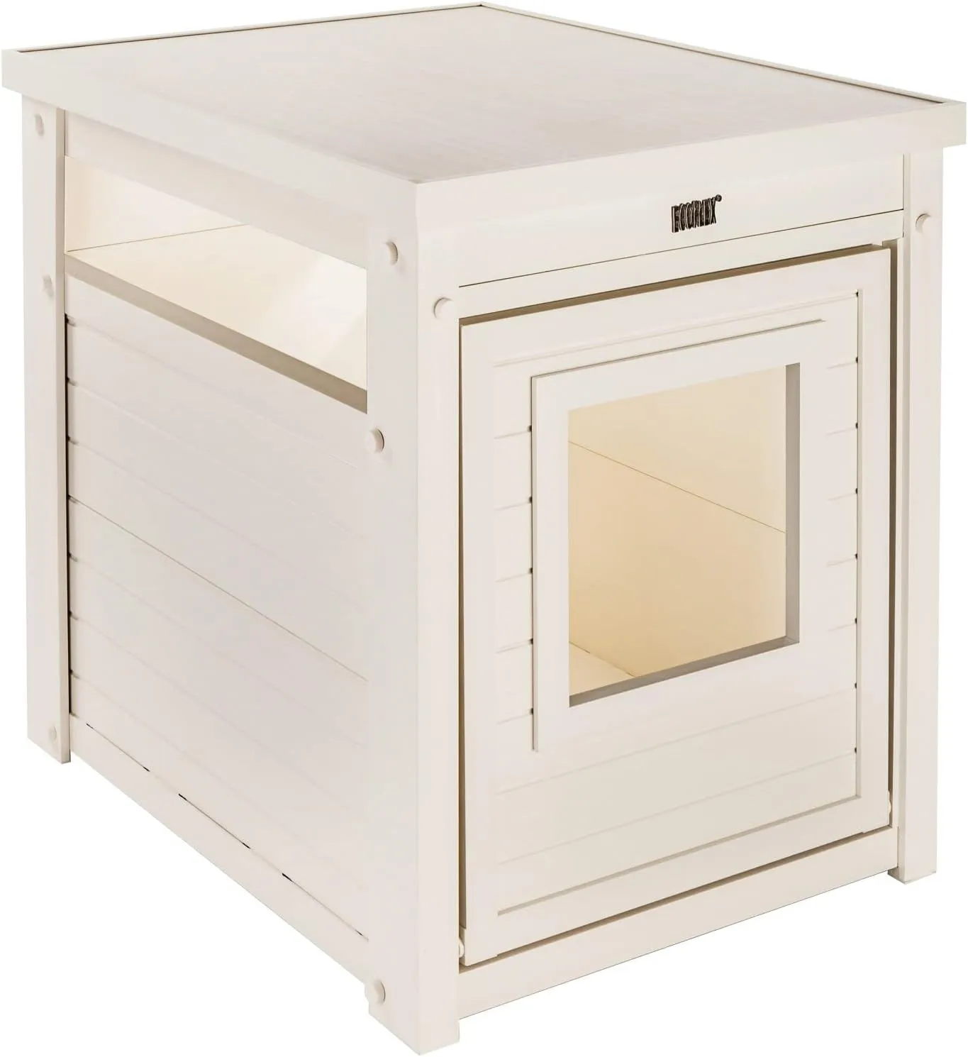 New Age Pet ECOFLEX Litter Loo Litter Box Cover and End Table