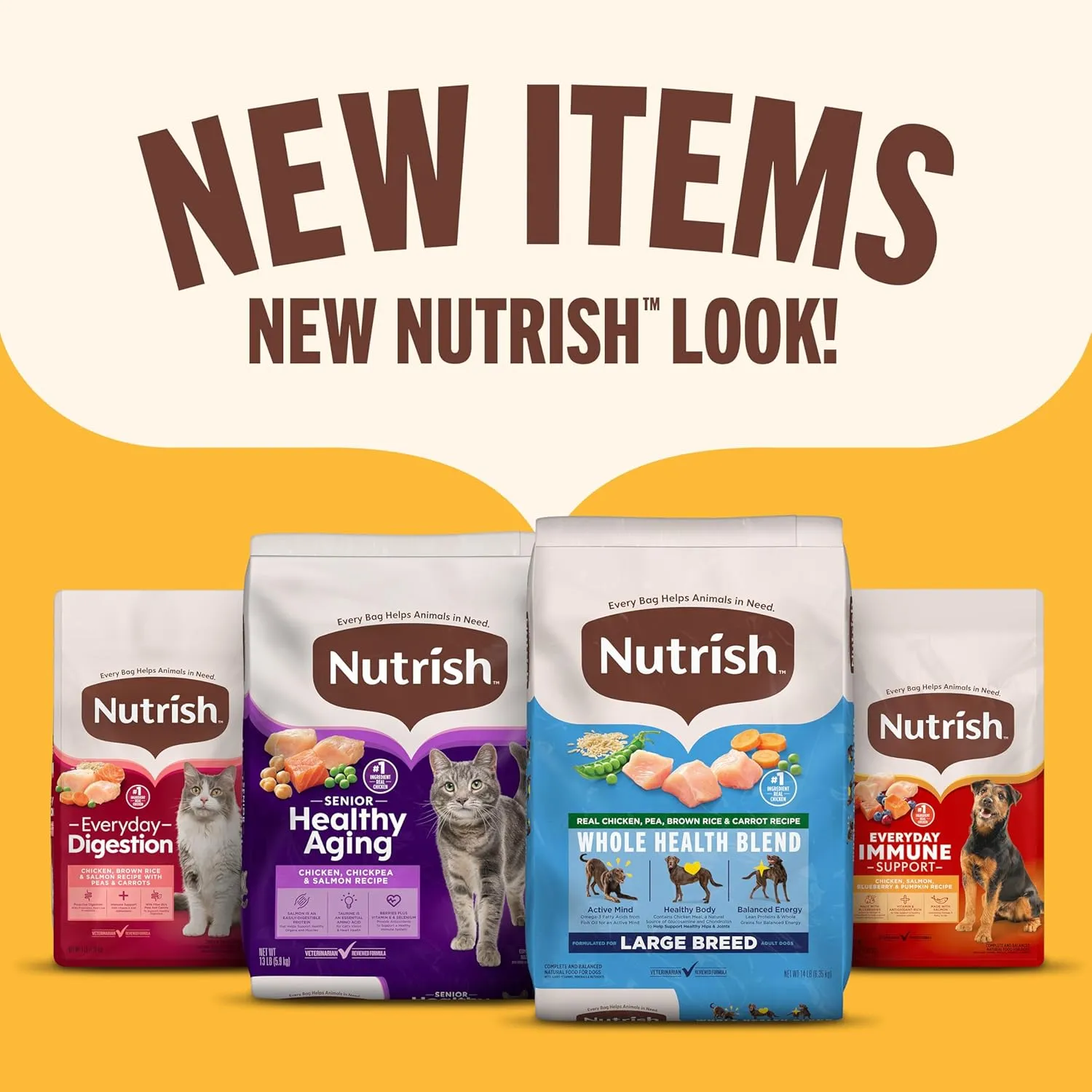 Nutrish High Protein Beef, Potato & Peas Recipe with Venison & Lamb Dry Dog Food, 23 lb. Bag (Rachael Ray)