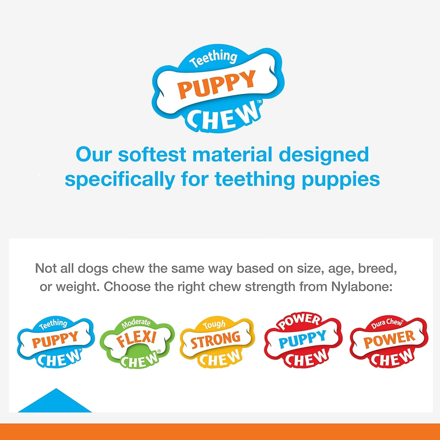 Nylabone New Puppy Chew Toy Bundle, Toys for Teething Puppies, Chicken & Bacon Flavors, Pink, X-Small - Up to 15 lbs, 4 Pack