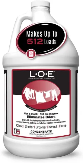 Odorcide Laundry Odor Eliminator Concentrate  Pet Odor Eliminator for Strong Odor  Pet Smell & Urine Odor Eliminator for Clothes  Laundry Odor Neutralizer w/ Safe, Non-Enzymatic Formula (128 oz)