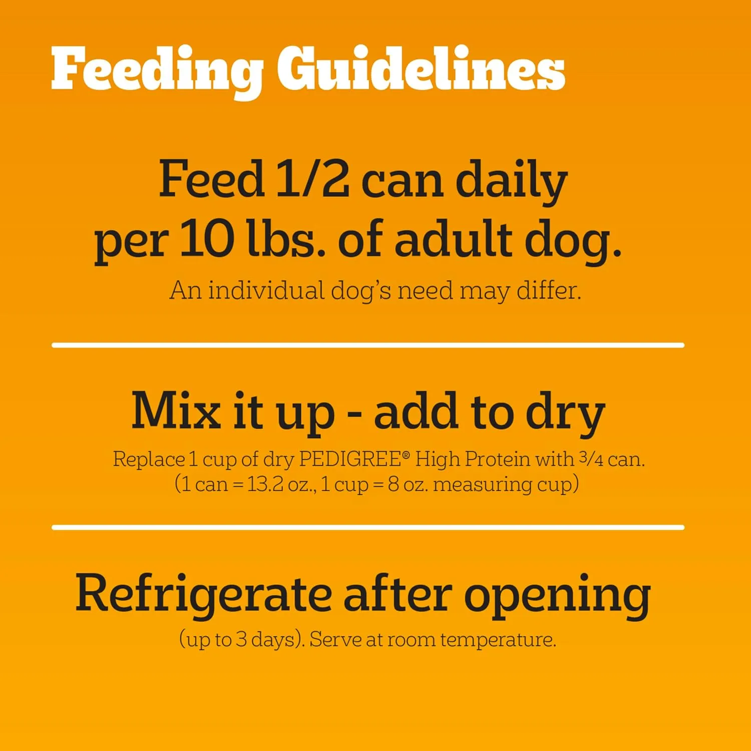 Pedigree High Protein Wet Dog Food, Chicken Duck & Beef Bison Flavors Multipack 13.2 oz. Cans (12 Count, Pack of 1)