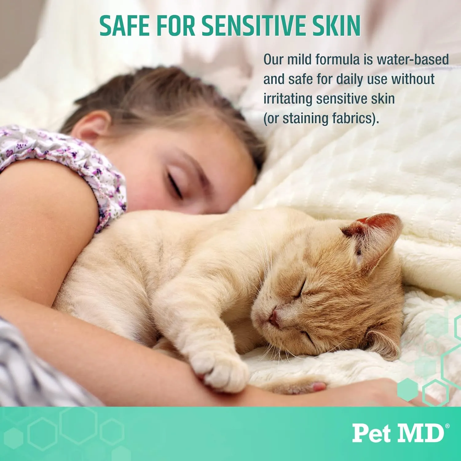 Pet MD Body Spray for Dogs & Cats - Deodorizing Dog Perfume Reduces Static & Eliminates Odor - Long-Lasting Pet Cologne Spray for Dogs - Sugar Cookie Scent - 8 oz