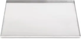 Pinnacle Systems Precision Pet Two Door Metal Dog Crate Tray Replacement Pan Chew Proof Crack Proof Pet Kennel Great Cage Tray Pet Supplies (Stainless Steel, 35.5" L X 22.25" W X 1")