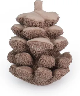 Plush Pinecone Dog Toys-Interactive, Squeaky, Snuffle, Treat Dispensing, Nose Work Game for Small and Medium Dogs