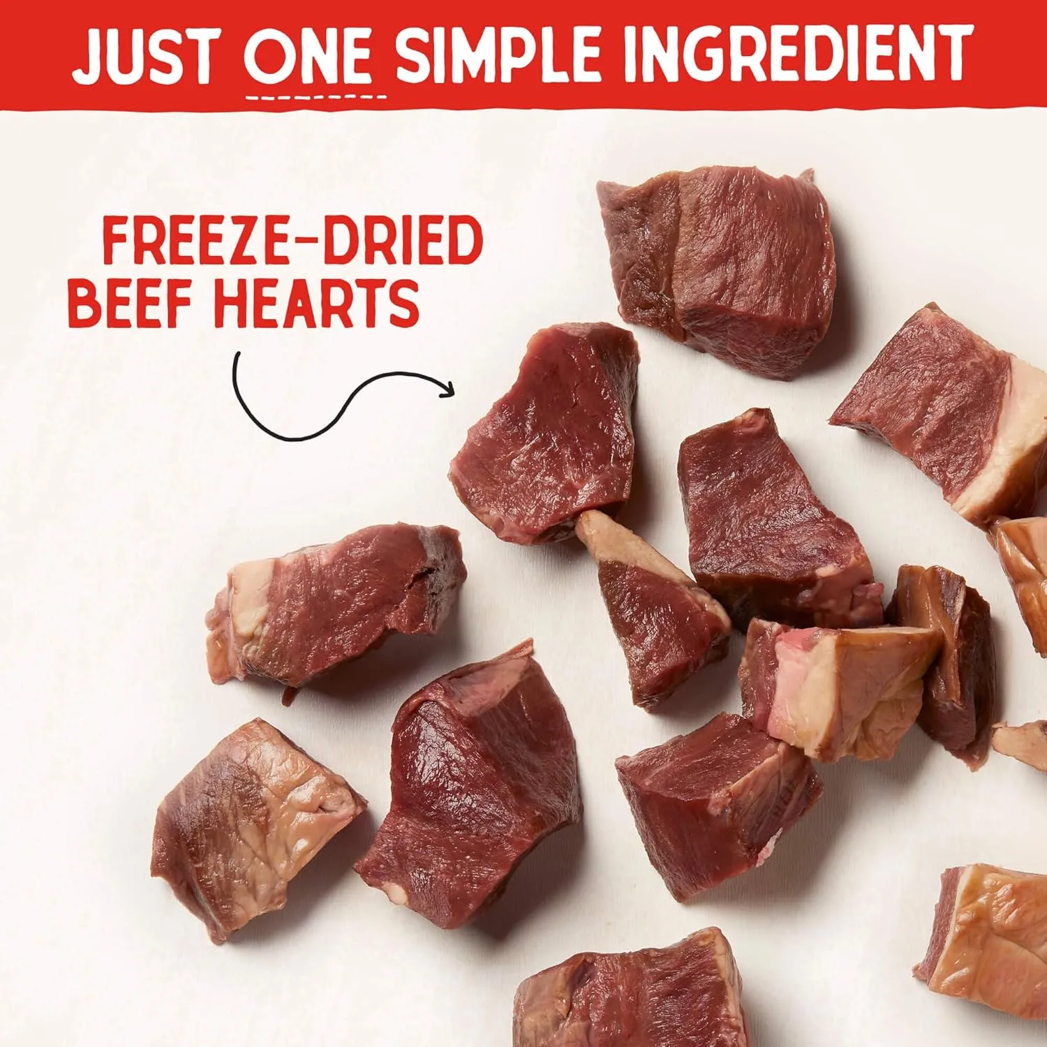 Stella & Chewy's Freeze-Dried Raw Beef Liver Dog Treats - Single Ingredient, No Additives - Premium Training Treats - Perfect For Picky Eaters - 3oz Bag