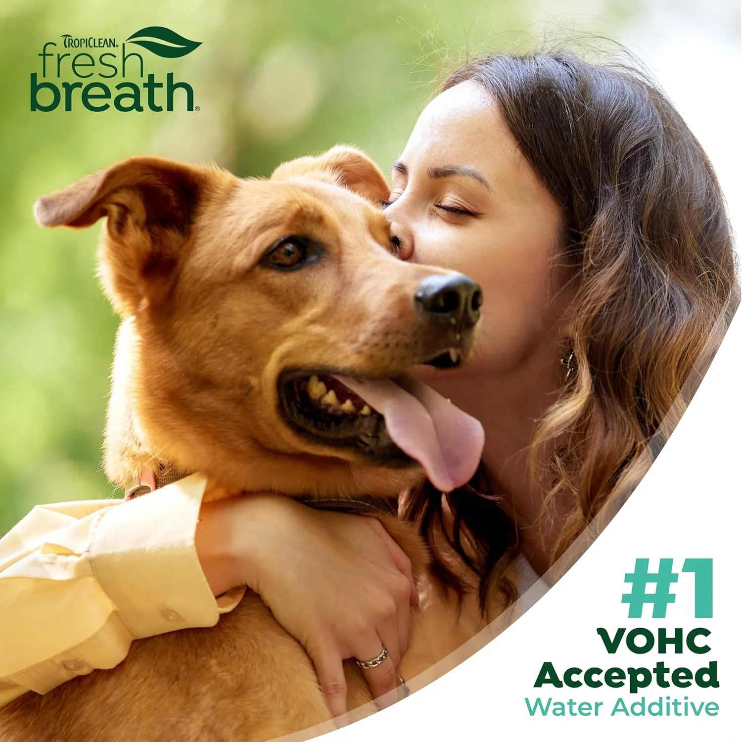 TropiClean Fresh Breath Water Additive for Dogs | 3 Pack | Breath Freshener and Teeth Cleaning Solution | No Toothpaste or Toothbrush Required | 33.8 oz