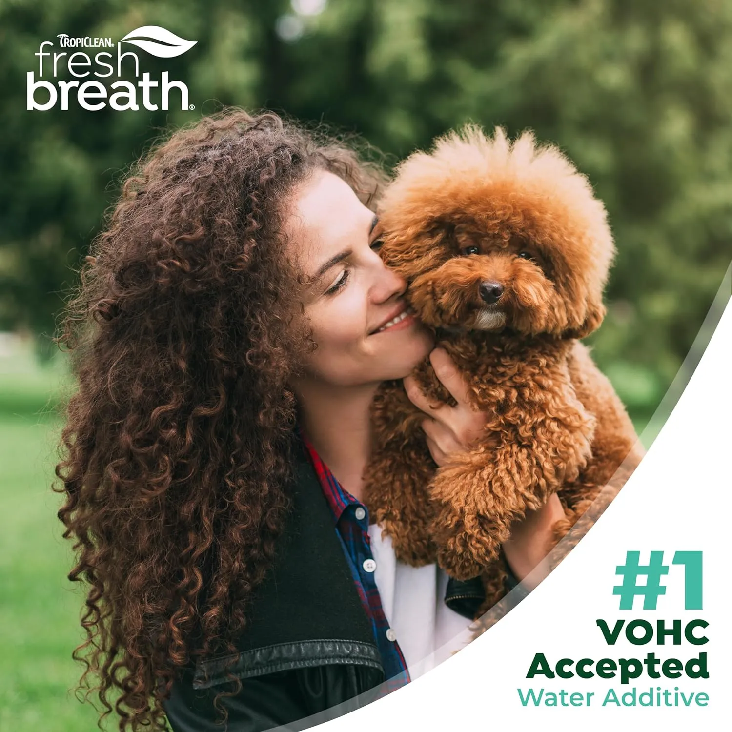 TropiClean Fresh Breath Water Additive for Puppies | Breath Freshener and Teeth Cleaning Solution | No Toothpaste or Toothbrush Required | 16oz.