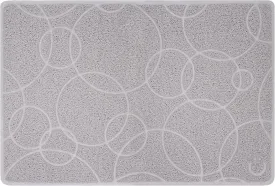 Ubbi Pet Cat Litter Mat, Non-Slip Litter Trapping Mat, Easy to Clean, Gray