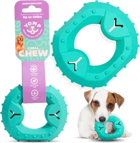 Yomp ChillChew Freezable Dog Toy  Cooling Chew Toy for Soft and Medium Chewers, Frozen Treat and Teething Toy  Made of Pet-Safe, Non-Toxic Silicone